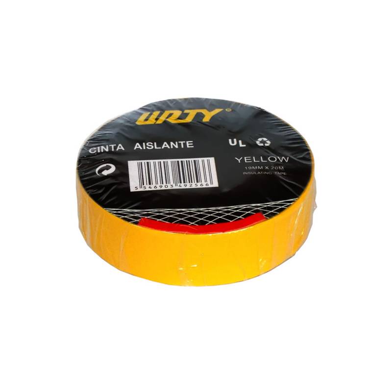 Insulation tape 19 mm x 20 m Yellow